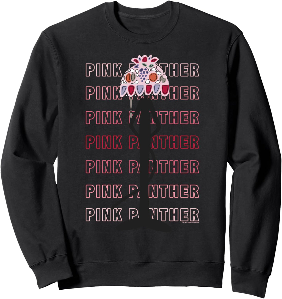 Pink Panther Lampshade Silhouette Sweatshirt