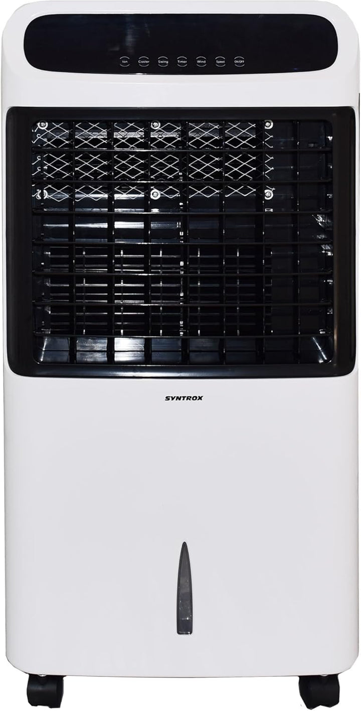 Syntrox Germany 4 in 1 Luftkühler Luftbefeuchter Lufterfrischer und Ventilator mit Touch Panel und F