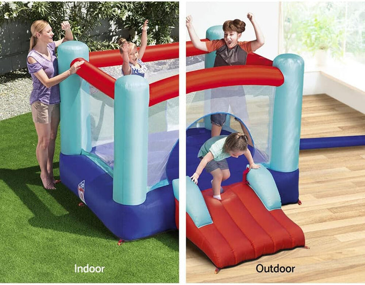 Bestway Up, In & Over™ Hüpfburg, Spring n Slide, 250 x 210 x 152 cm, mit Dauergebläse