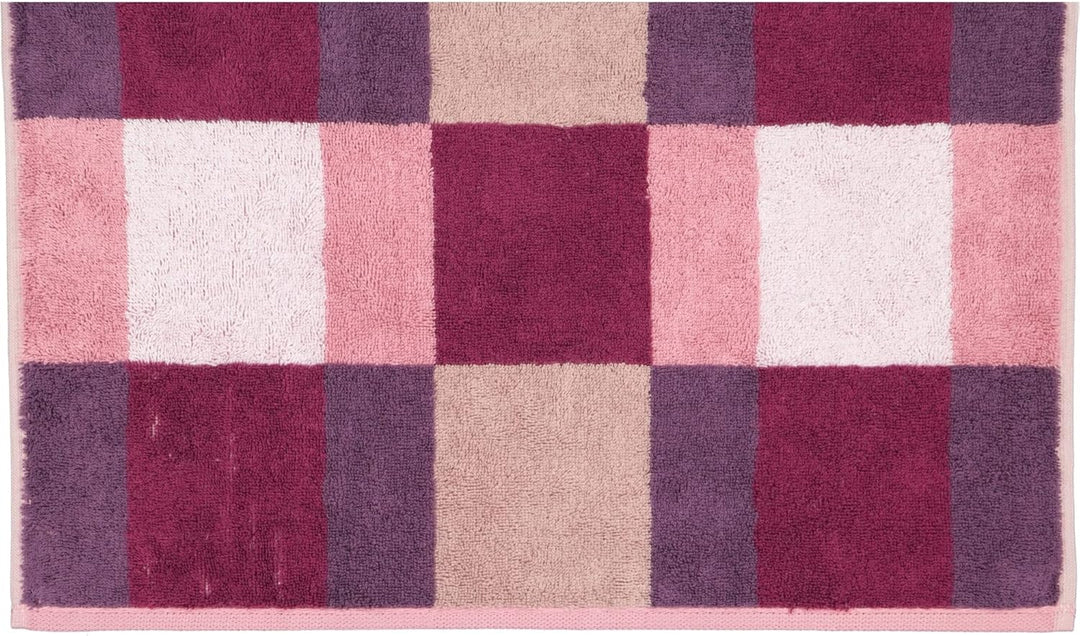 CAWÖ Home Handtücher Delight Karo 6219 Blush - 22 Duschtuch 70x140 cm, Duschtuch 70x140 cm
