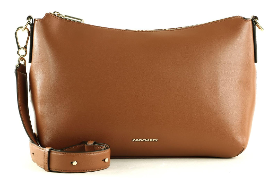Mandarina Duck Damen Luna Schultertasche, 32x23x12 (L x H x W) Caramel Cafe, Caramel Cafe