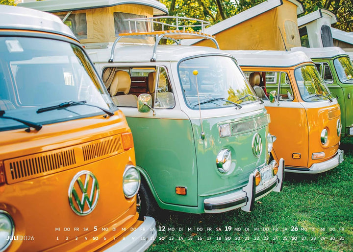Volkswagen Bulli Kalender 2026, Kalender