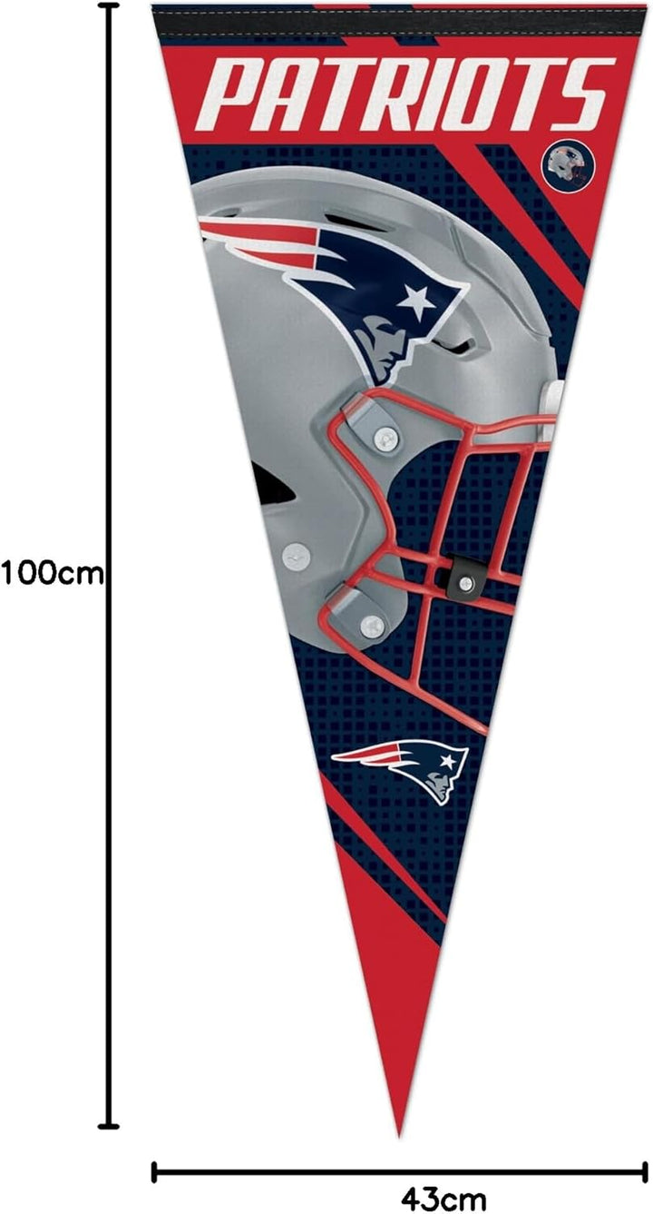 New England Patriots NFL Wimpel Banner Fahne Flagge Pennant ** Premium ** in 43 x 100 cm