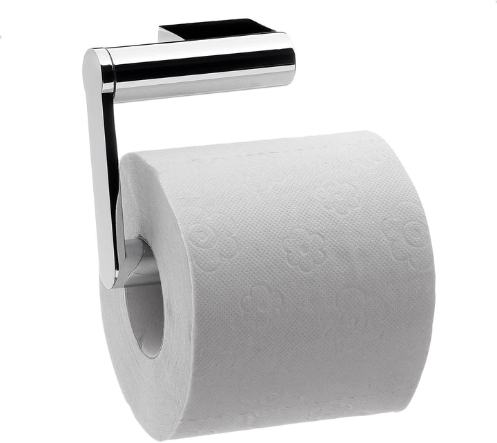 emco SYSTEM2 Papierhalter ohne Deckel, eleganter Toilettenpapierhalter zur Wandmontage aus Metall, h