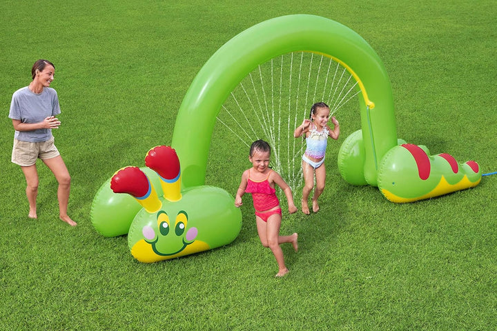 Bestway Jumbo Wassersprinkler, Raupe, 338 x 110 x 188 cm