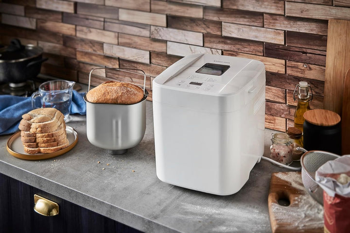 Russell Hobbs Brotbackautomat [12 Programme, 3 Bräunungsstufen] Kompakt (Timer, 750 &amp; 1.000 g, Warmh