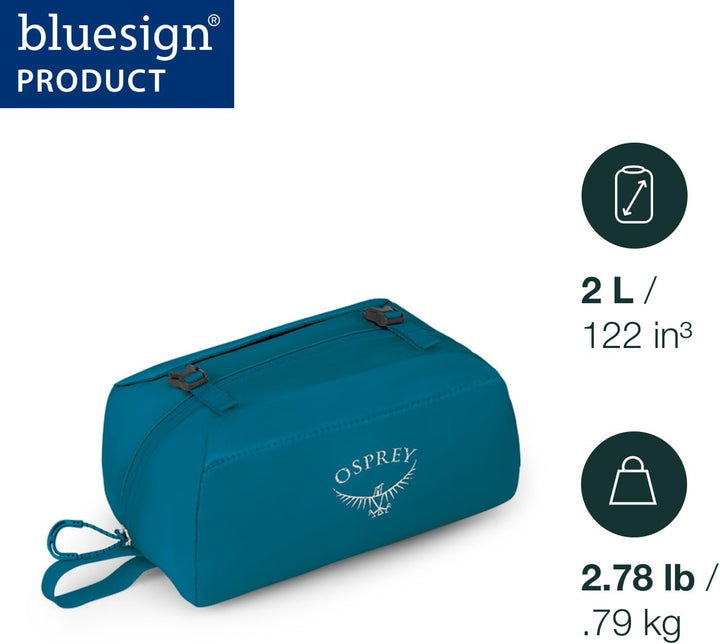 Osprey Europe Ultraleichter Gepolsterter Organizer Rucksack-Zubehör Waterfront Blue, Waterfront Blue