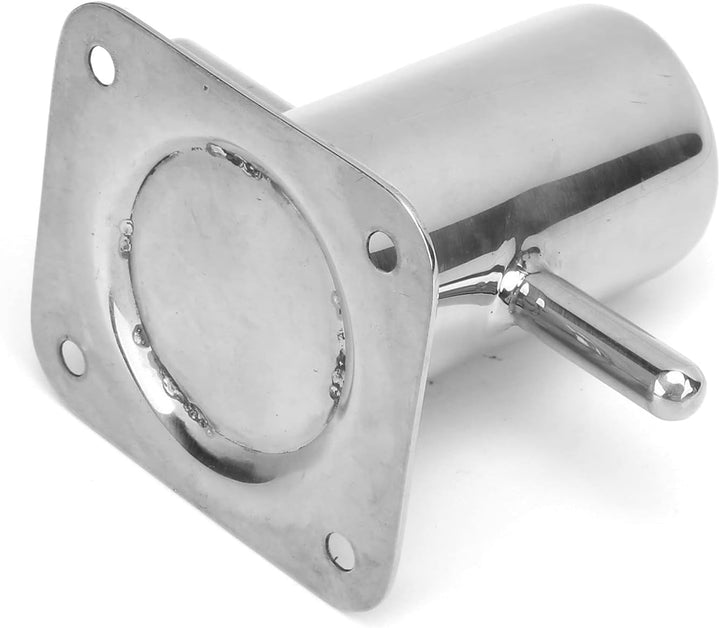 Alomejor Bootsanlegeplatz Cross Mooring Poller Bootsanlegeklampe Einzelner Mooring Bitt Marine Hardw