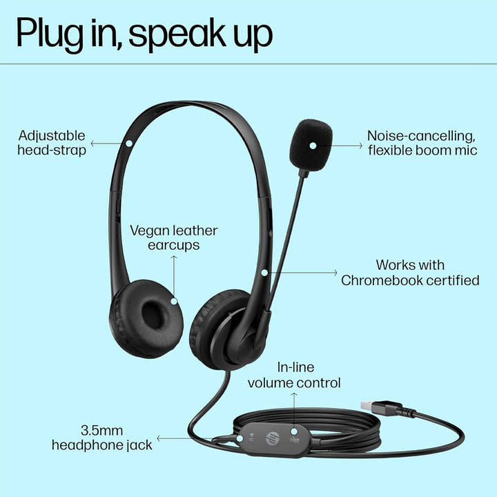 HP Stereo-USB-A-Headset G2
