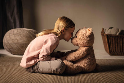 Steiff 067181 Teddybär Jimmy - 55 cm - Kuscheltier - Hellbraun