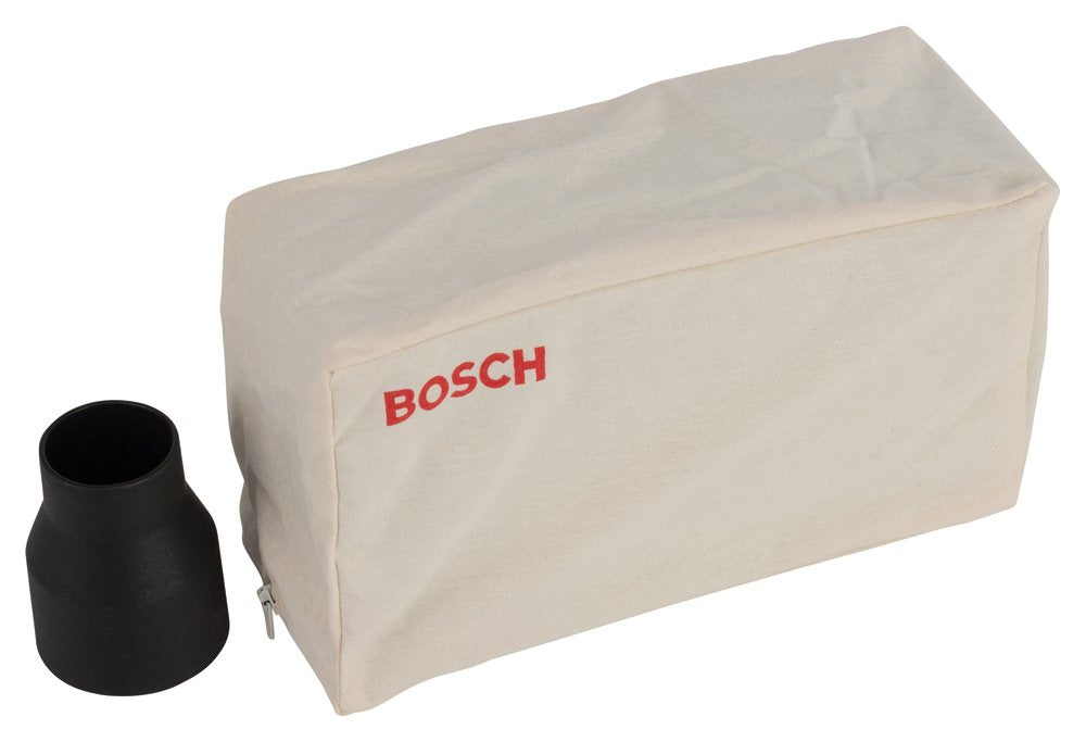 Bosch Professional 1x Staubbeutel (zum Aufsammeln von Schleifstaub, inkl. Adapter, Zubehör Handhobel