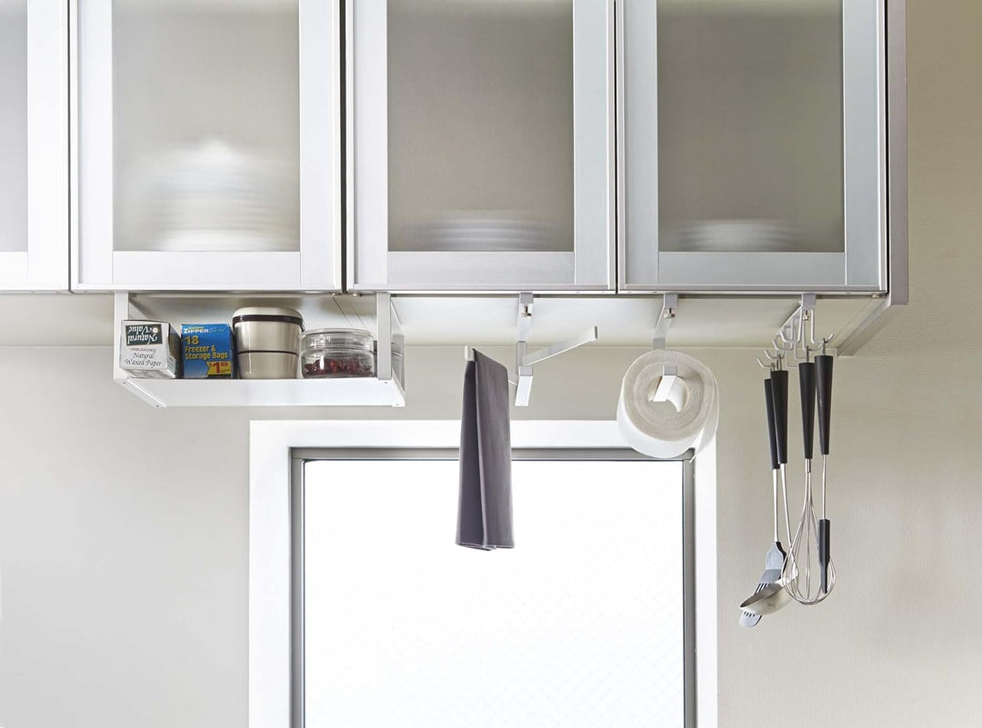 Yamazaki Home 2443 Regaleinsatz, 1 Ebene, Einheitsgrösse, Weiss