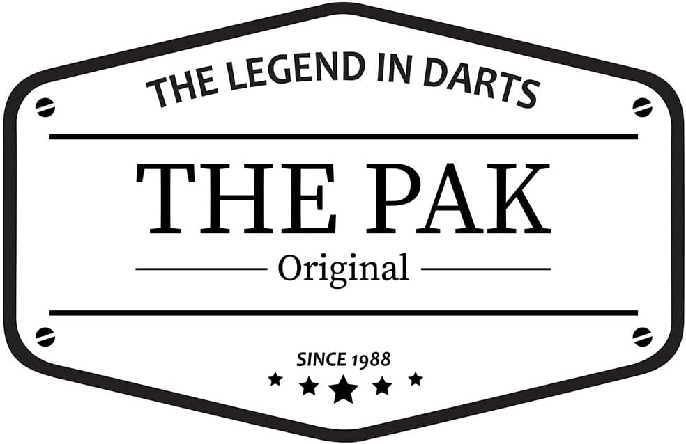 Karella Darttasche Slim PAK „The New Edition“ für 1 Satz Darts, inkl. Dartröhrchen sowie Fächer für