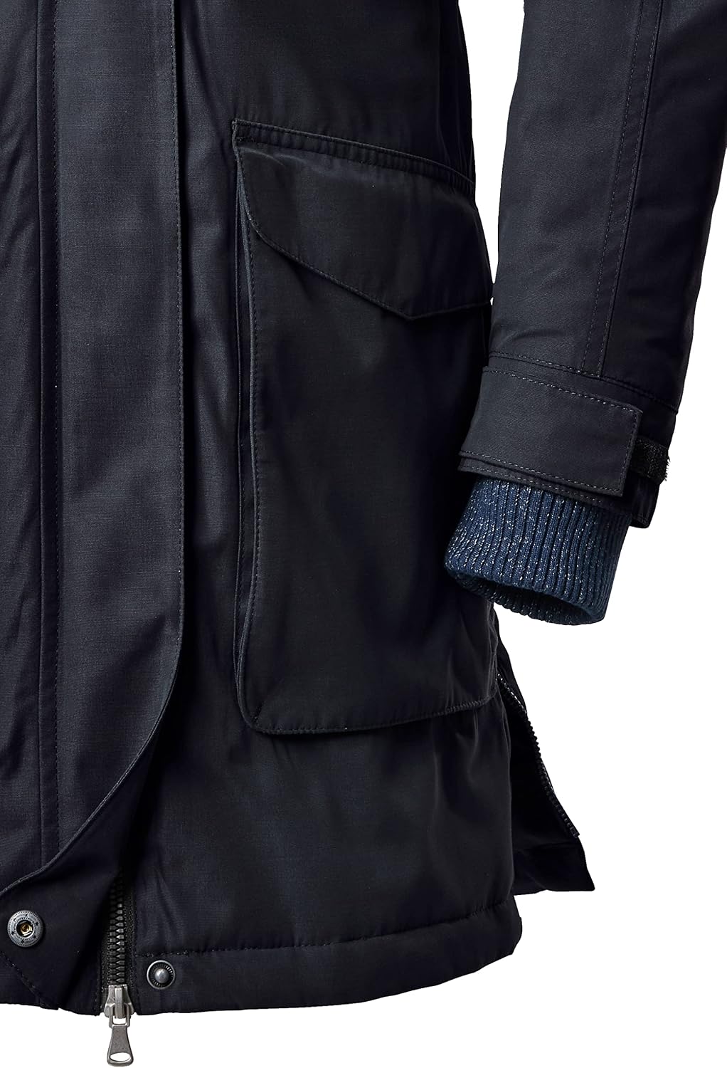 Killtec Mädchen Kow 186 Grls Ct Outdoormantel/Funktionsparka mit abzippbarer Kapuze 176 dunkelnavy,