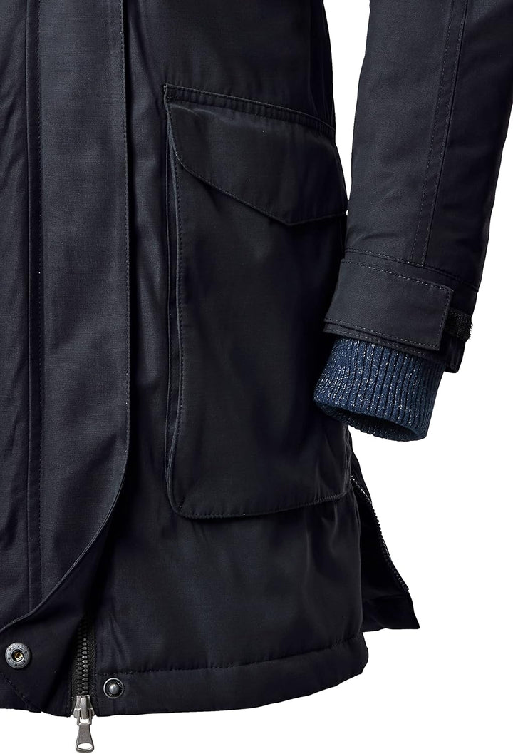 Killtec Mädchen Kow 186 Grls Ct Outdoormantel/Funktionsparka mit abzippbarer Kapuze 176 dunkelnavy,