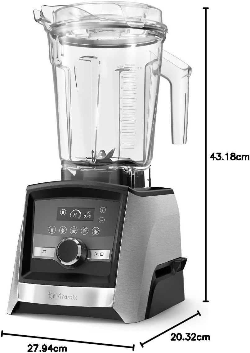 Vitamix A3500 Mixer, gebürstet, Edelstahl, Edelstahl