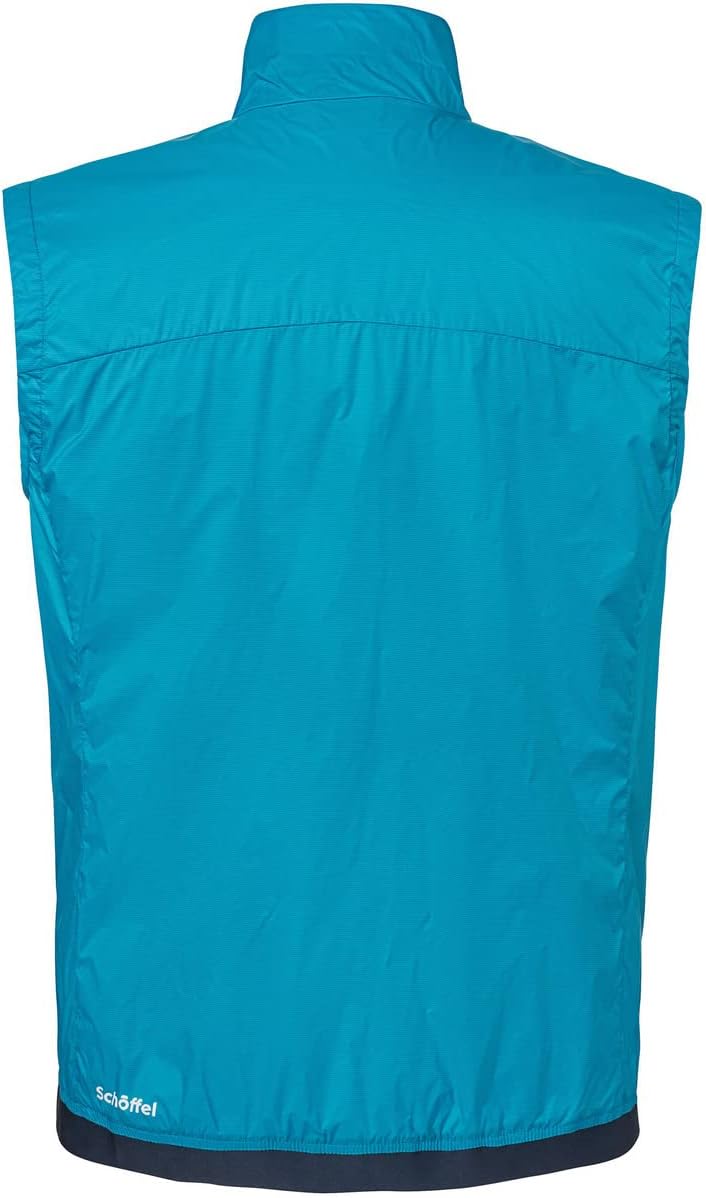 Schöffel Herren Bygstad Weste Outdoorweste Windweste 48 7820 - blau, 48 7820 - blau