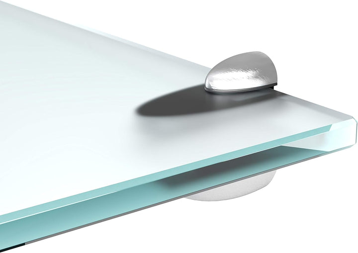 bijon Glasregal Glasablage Wandregal Glas Bad-Regal Glas Badezimmer Regal Badablage Ablageregal - 8m