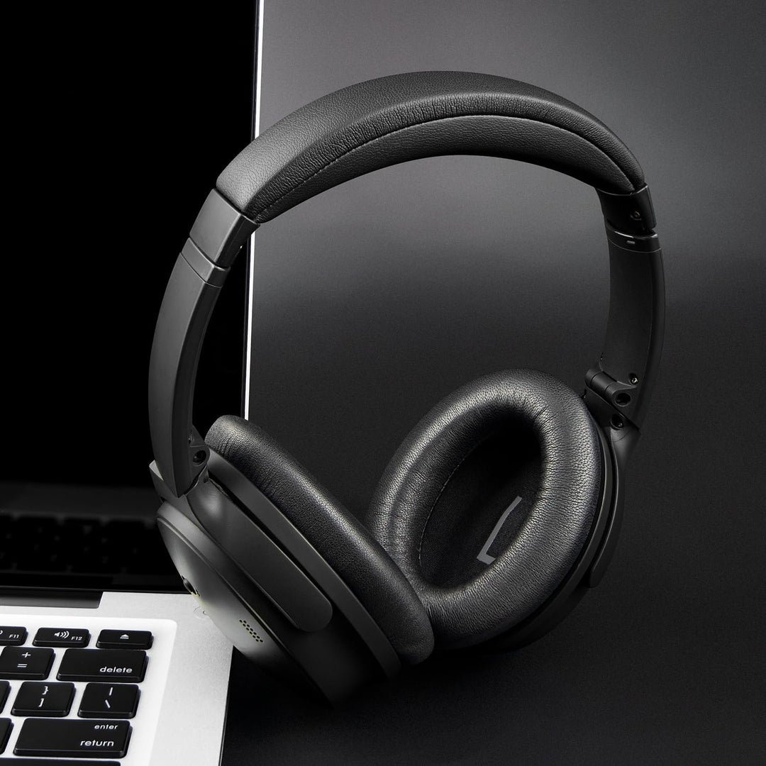 SOULWIT Lammfell Ersatzpolster Ersatz Ohrpolster für Bose QuietComfort 45 (QC45)/QuietComfort SE (QC