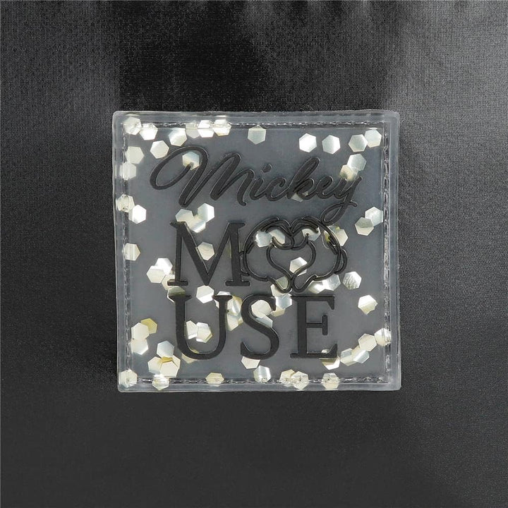 Disney Mickey Outline Federmäppchen, dreifach, Schwarz 22 x 10 x 9 cm Polyester, Schwarz, Dreifach-E