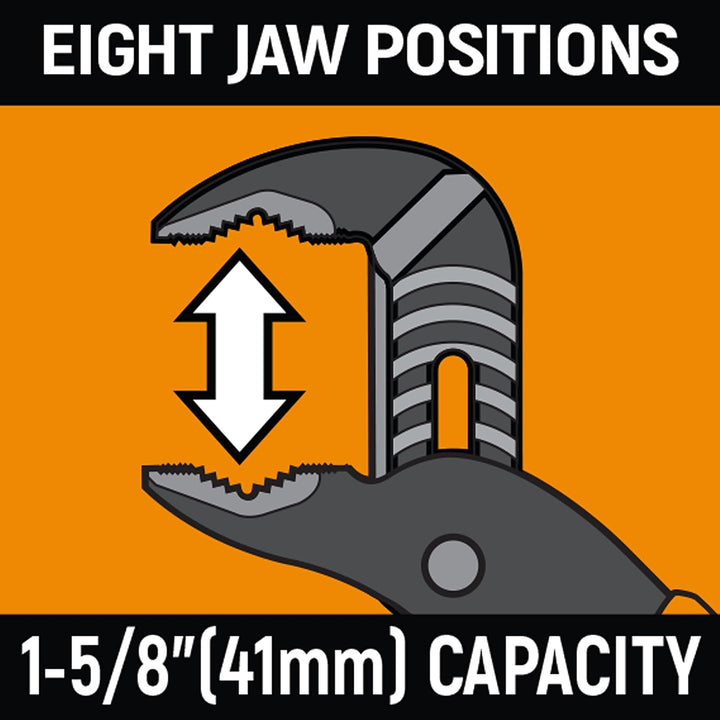 GEARWRENCH Pitbull K9 V-Jaw Zunge und Federzange, 30,5 cm, Doppelmaterial – 82173C 12" V-Jaw T&amp;G Zan