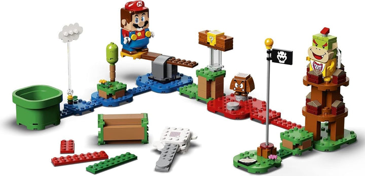 LEGO Super Mario Abenteuer mit Mario – Starterset, interaktive Figur und BAU-Spielzeug, mit Gumba un