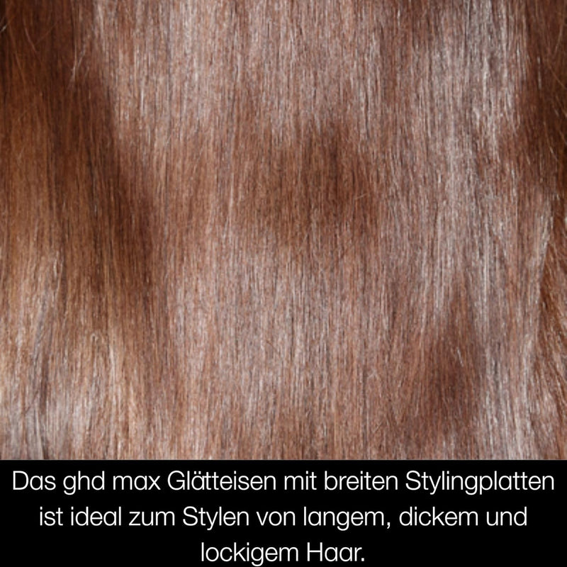 ghd max - professioneller Haarglätter mit breiten Platten für langes, dickes oder lockiges Haar, glä