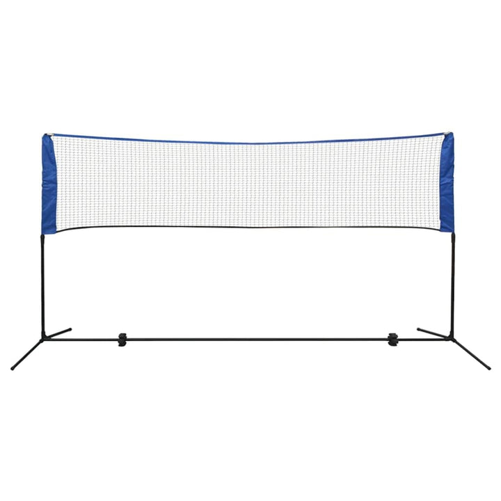 vidaXL Badmintonnetz Set mit 3 Bälle Federballnetz Volleyballnetz 300/500x155 cm 300 x 72 cm, 300 x