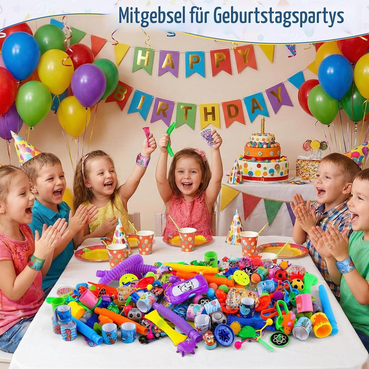Amy &amp; Benton 120Stücke Mitgebsel Kindergeburtstag, Gastgeschenke kleine geschenke für kinder, Give A
