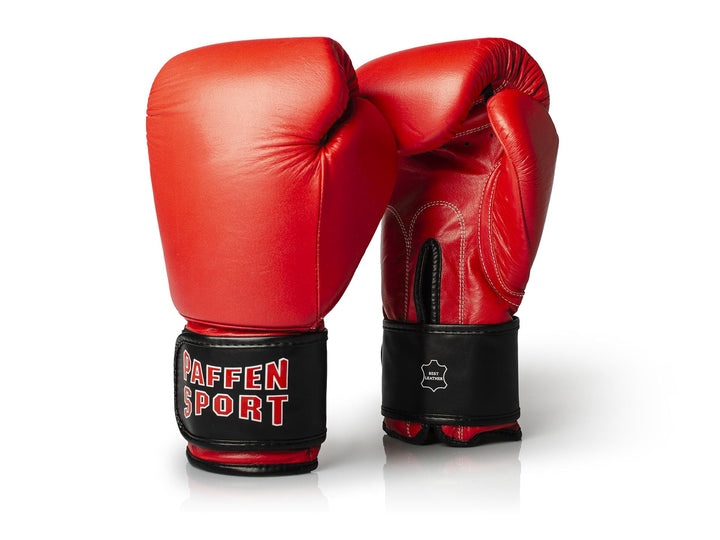 Paffen Sport KIBO Fight Echtleder-Box- und Kampfsporthandschuhe für das Training und Sparring im Box