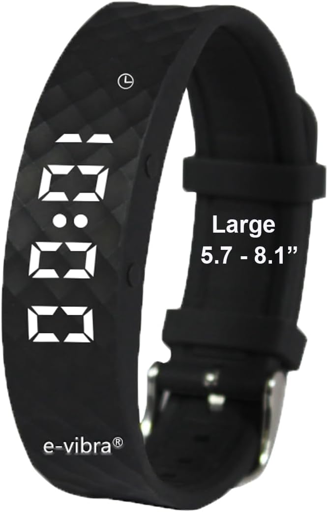 e-vibra Töpfchen-Trainingsuhr - Silent Vibrating Alarm Reminder Watch für Kinder und Erwachsene - mi