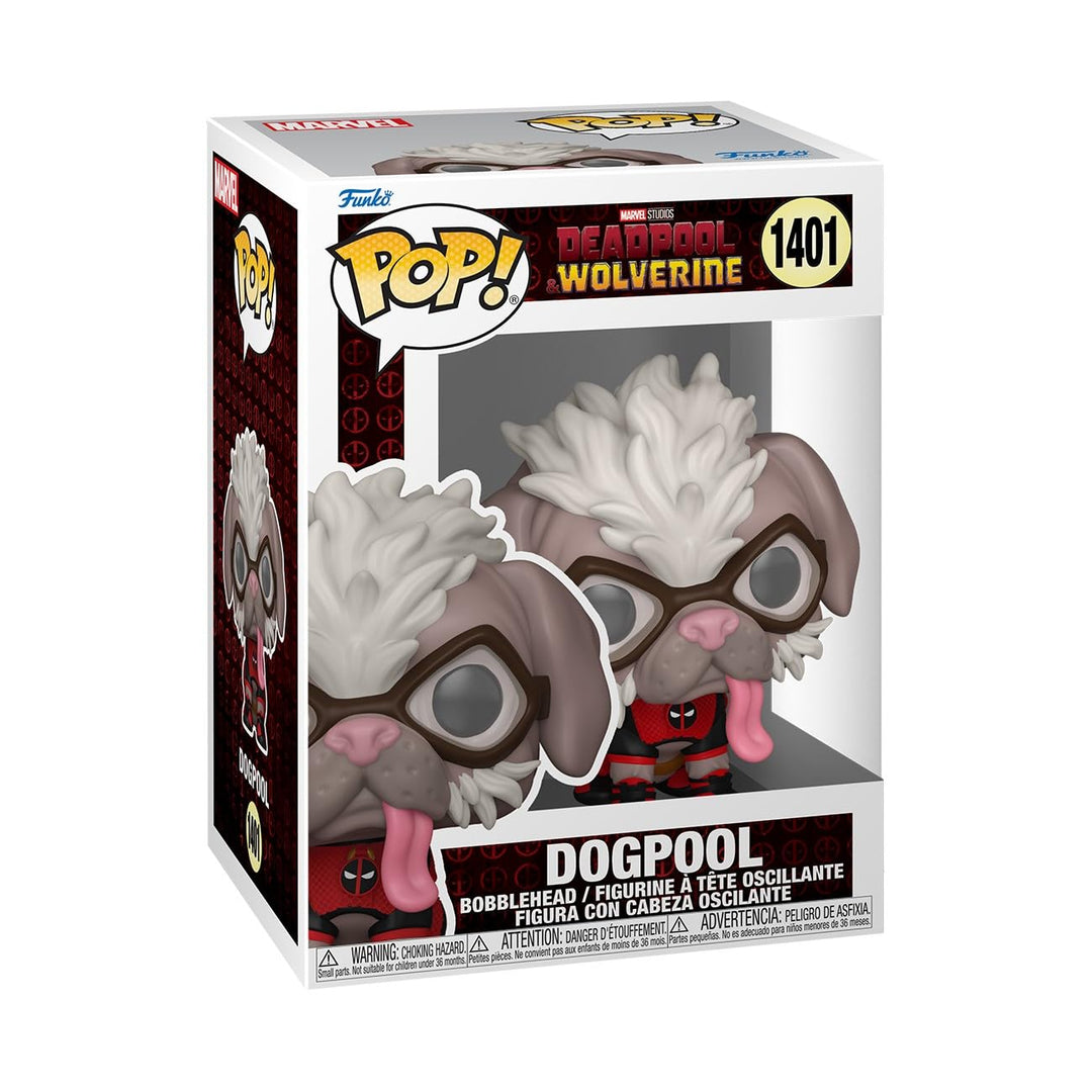 Funko Pop! Marvel: Deadpool & Wolverine - Dogpool - Vinyl-Sammelfigur - Geschenkidee - Offizielle Ha