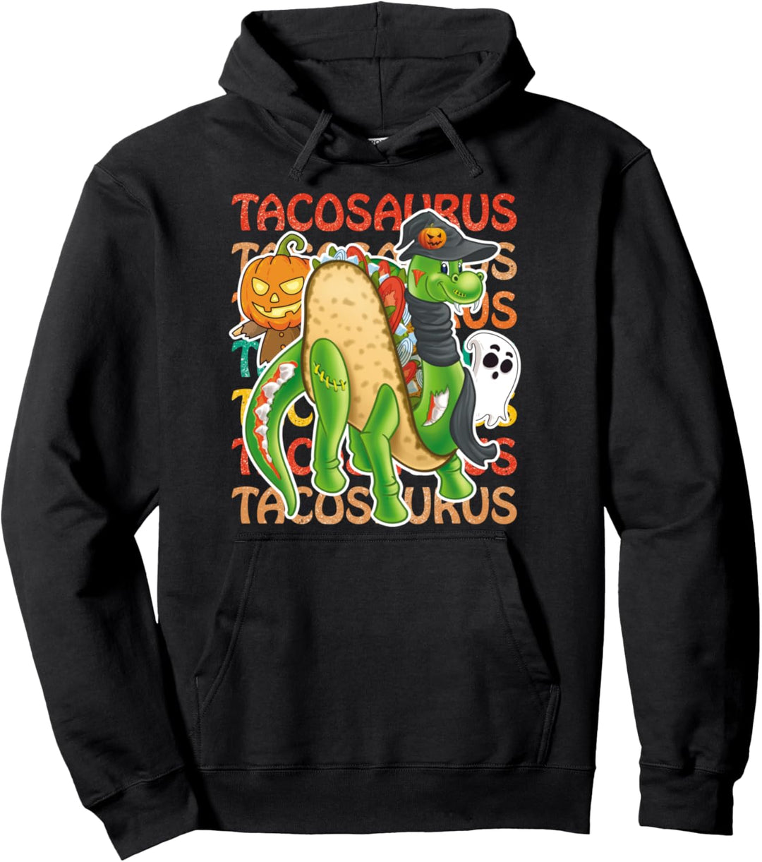 Lustiges Halloween Tacosaurus Geschenk | Dinosaurier Kostüm Pullover Hoodie