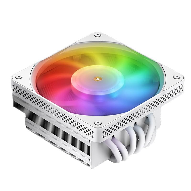 Jonsbo HX6200D CPU-Kühler, 120 mm, Weiss/Schwarz