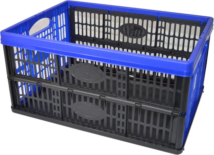 0791266444980 4X Klappbox 32 Liter ca.47,5 X 35 X 23,5cm Stapelbox Transportbox Einkaufsbox Kofferra