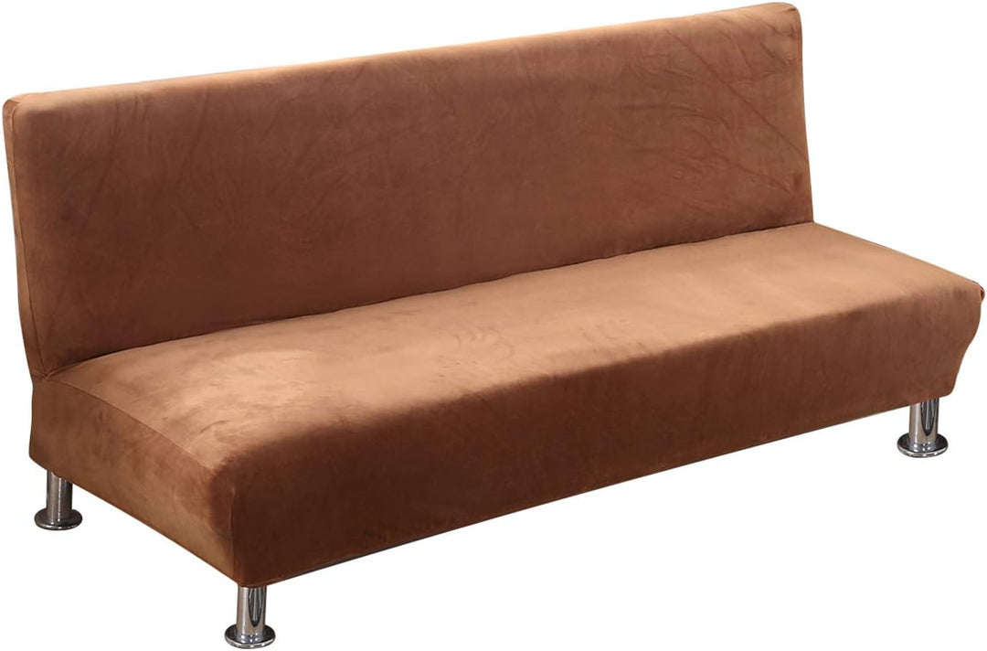 PETCUTE Sofabezug ohne armlehne futonbezug Stretch sofahusse ohne armlehne sofaüberwurf schlafsofa b