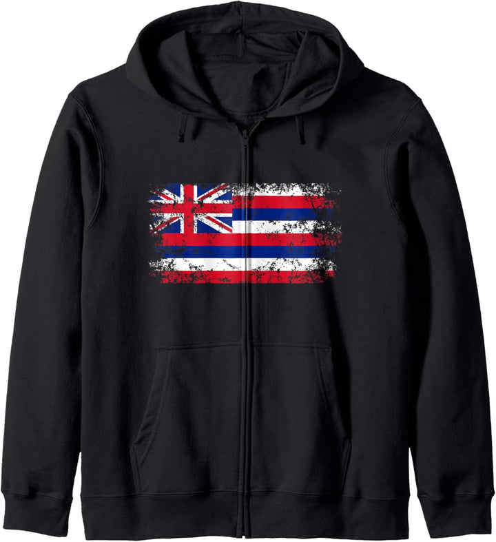 Hawaii-Flagge Hawaii-Insel Kapuzenjacke