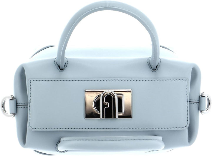 Furla 1927 Soft Mini Boston Bag Artemisia + Nero
