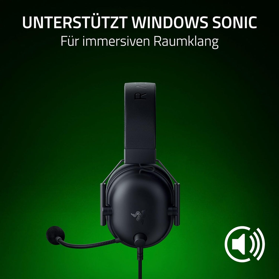 Razer BlackShark V2 X (Xbox) - Kabelgebundenes E-Sport Headset für Konsole Xbox S-X (250g, Kardioide