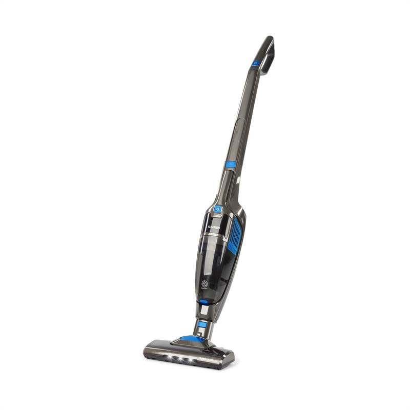 Klarstein TurboHybrid Zyklon Staubsauger, Akku Staubsauger, Staubsauger Kabellos für 50min Betriebsd