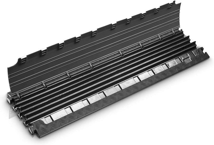 DEFENDER Nano Kabelbrücke 6 Kanal mit schwarzem Deckel schwarzer deckel, schwarzer deckel