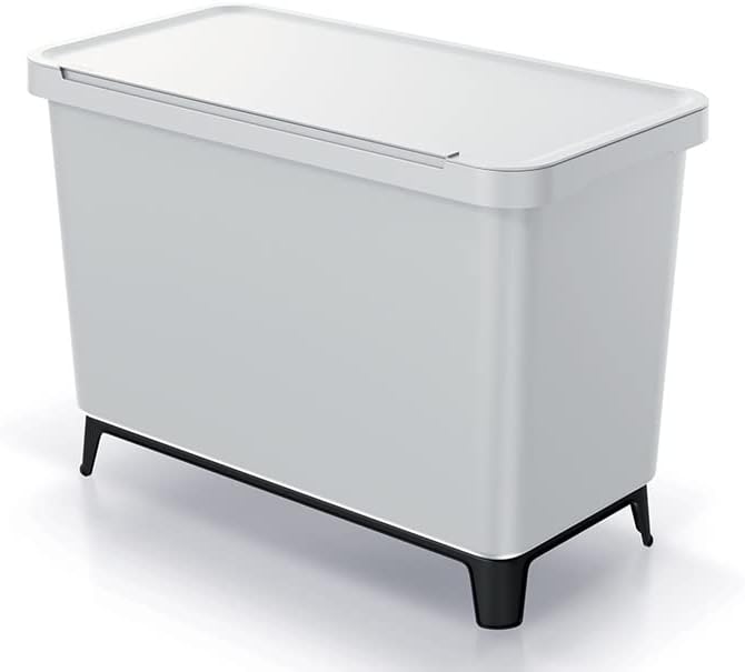 BirnePower Mülleimer 3er Set 3x 10L Müllbehälter Abfalleimer 30L Mülltrennsystem Müllsammler Set Ein