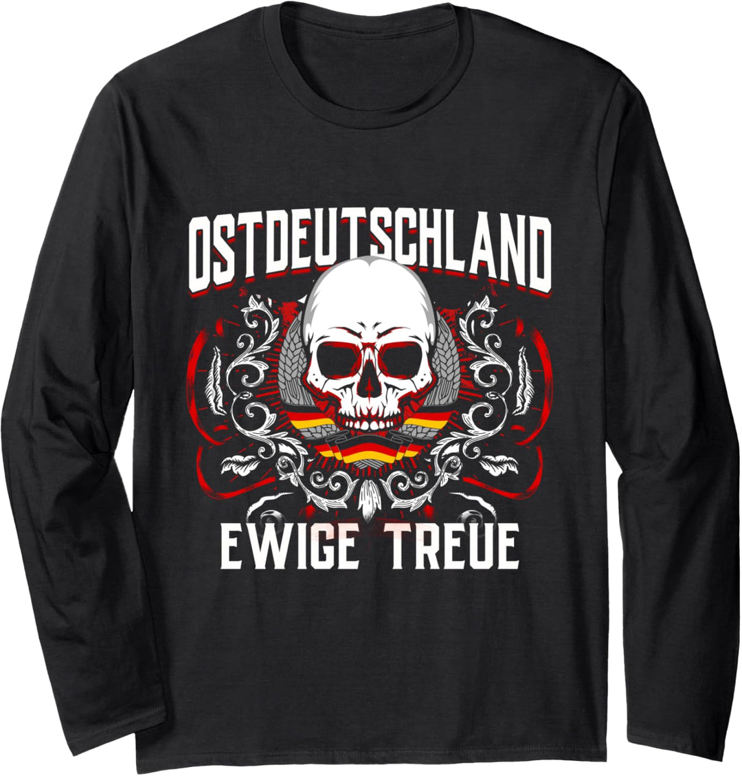 Ossi Geschenke Ostdeutschland Ossis Osten DDR Bürger Dresden Langarmshirt