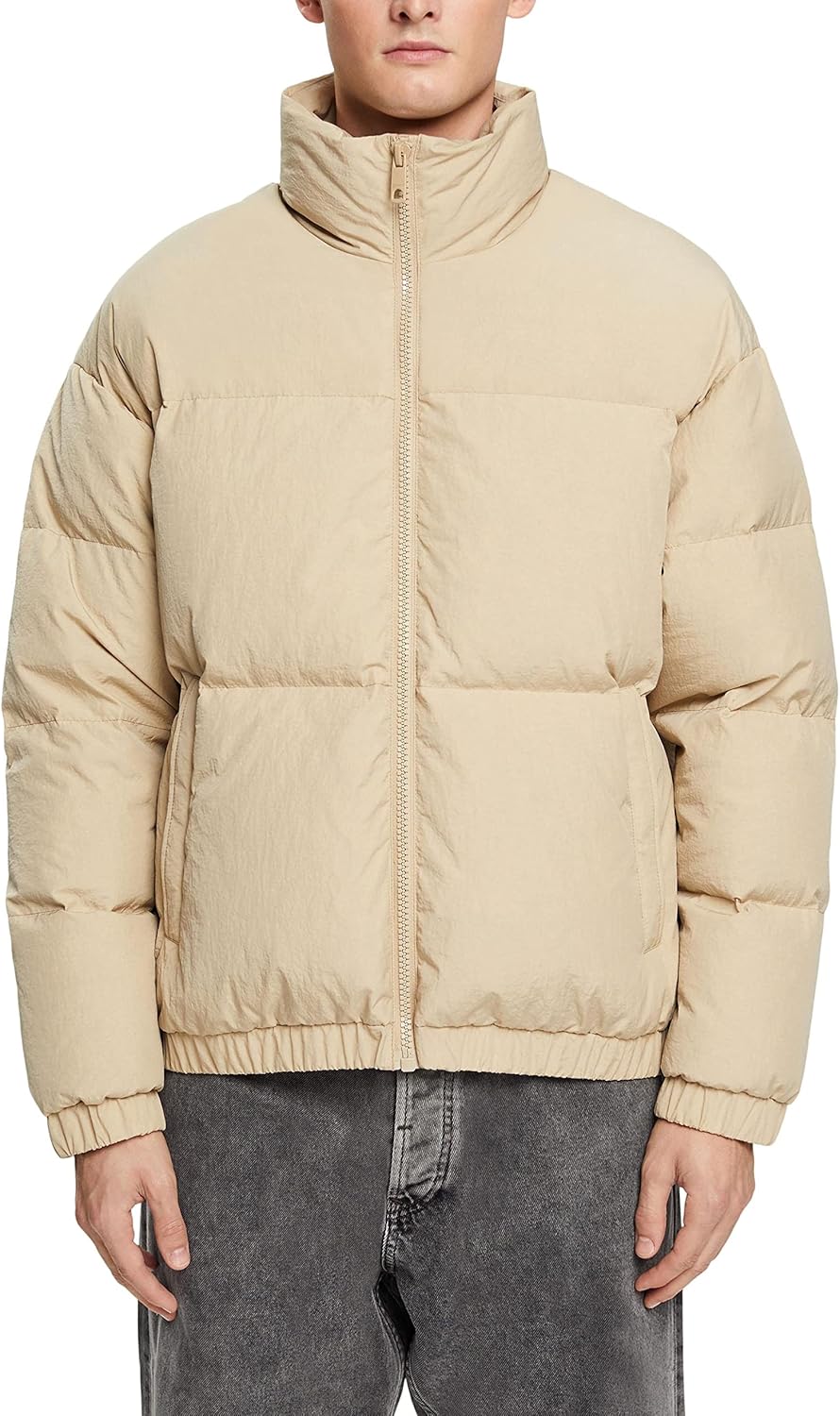 ESPRIT Herren Jacke XXL 270/Beige, XXL 270/Beige