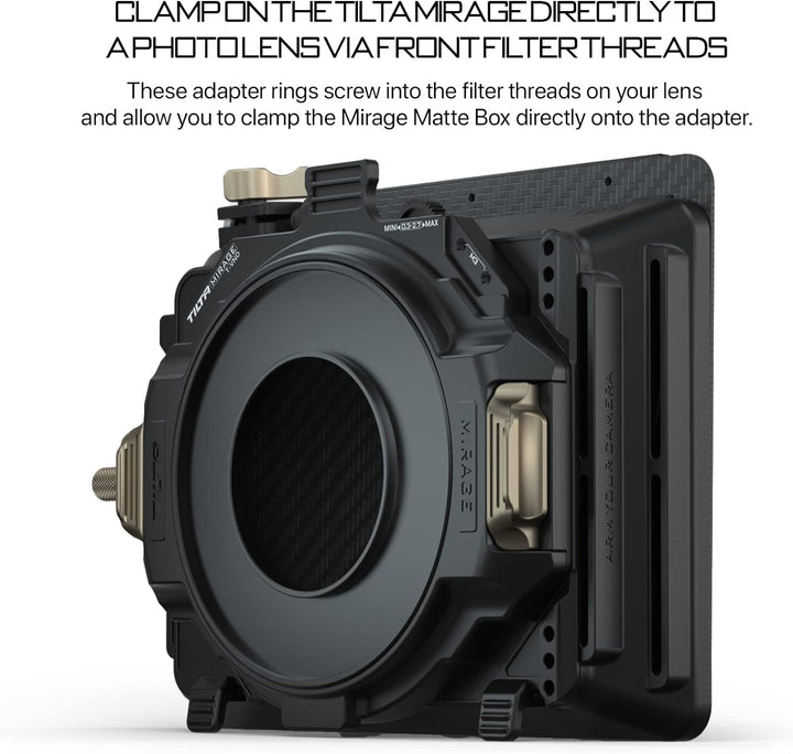 Tilta Objektivadapter, 86 mm, für MB-T16 Mirage Matte Box Kamera-Objektiv-Adapter MB-T16-86