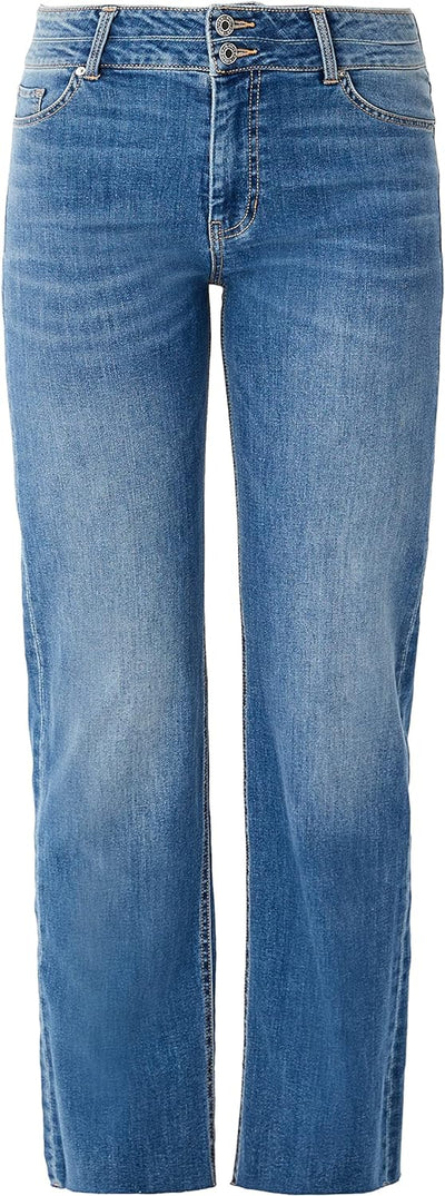 s.Oliver Women's Jeans, Karolin Comfort Fit, Blue Denim, 34/34