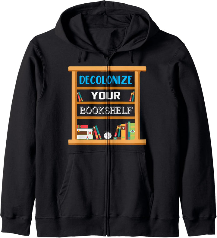 Decolonize Your Bookshelf - Bookworm Reading Kapuzenjacke