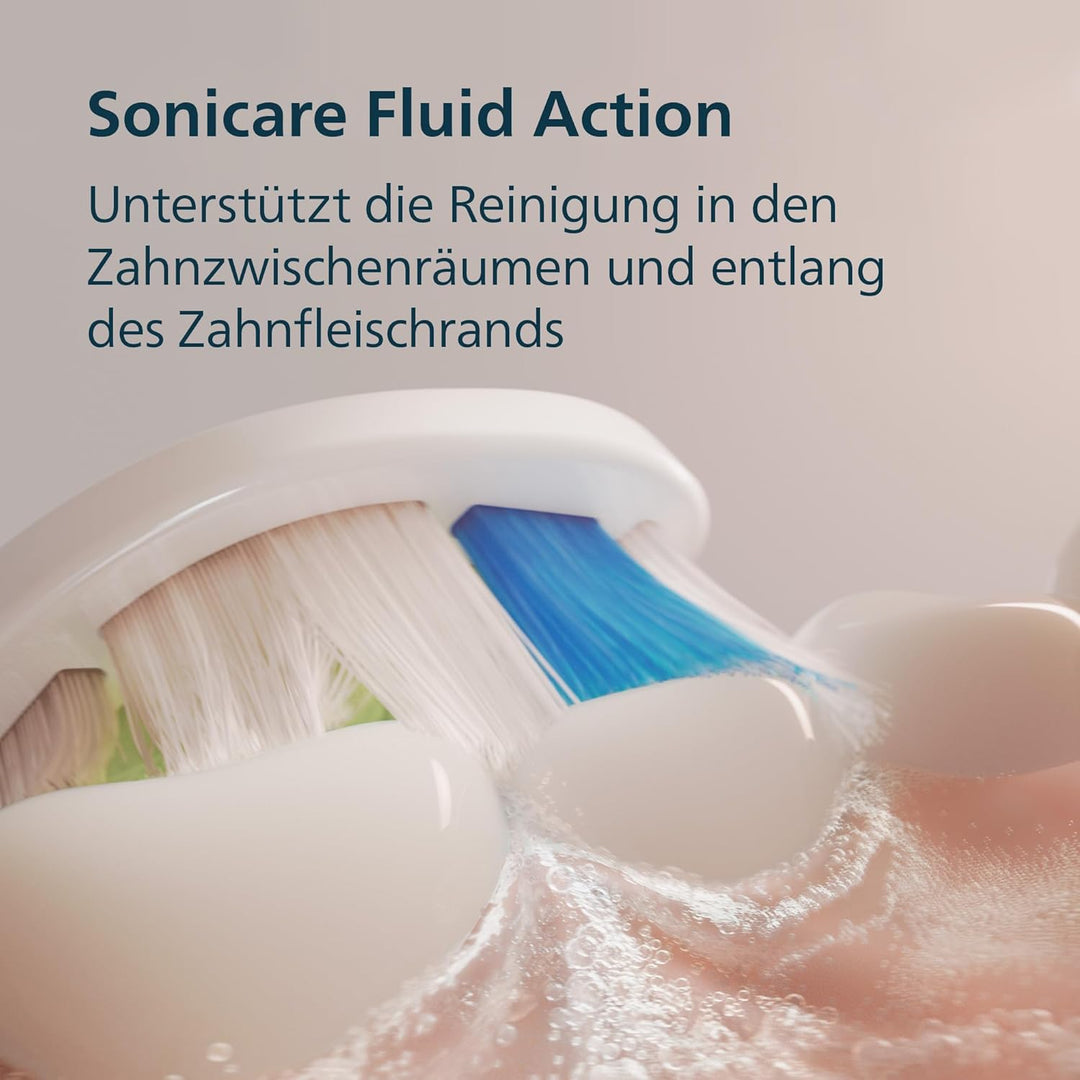 Philips Sonicare 5500 elektrische Zahnbürste, Schallzahnbürste mit 2 Putzmodi, Andruckkontrolle, Eas