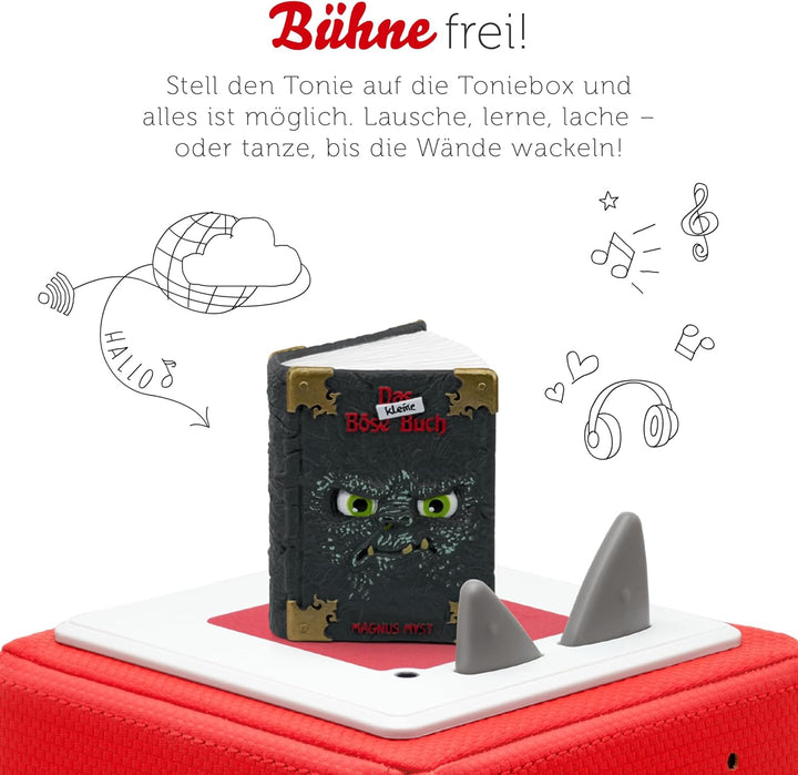 tonies Hörfiguren für Toniebox, Das kleine Böse Buch, Hörbuch für Kinder ab 8 Jahren, Spielzeit ca.