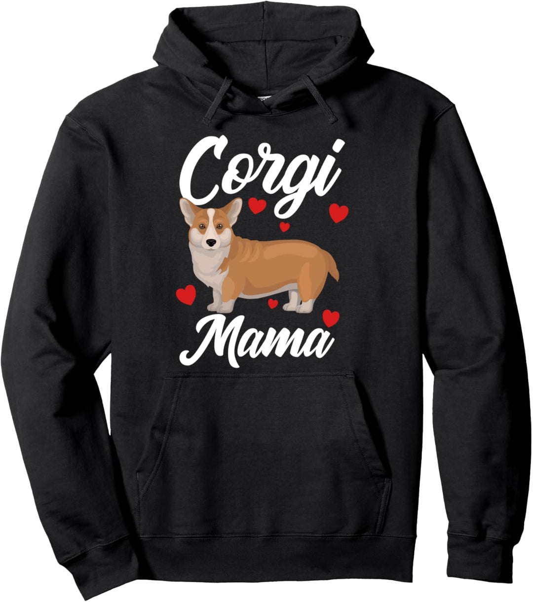Corgi Dog Owner Gift Slogan Design Pullover Hoodie